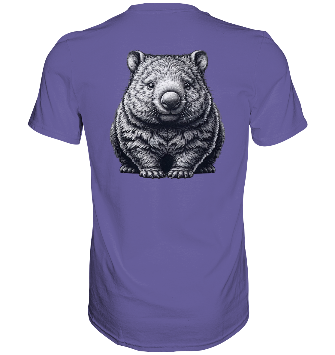 Wombat (S/W) Print - Premium Shirt