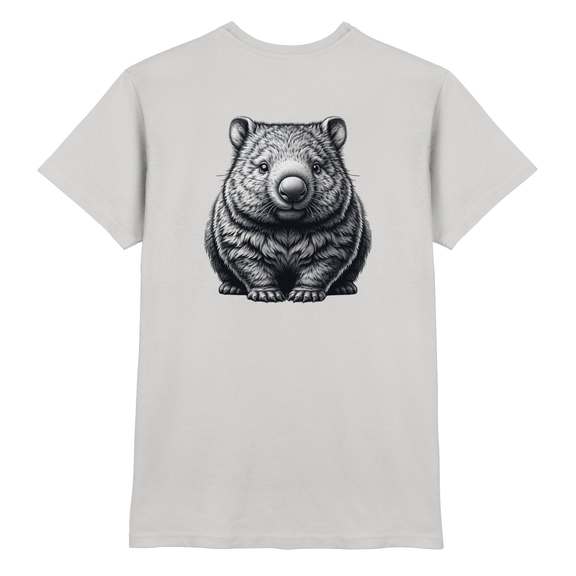 Wombat (S/W) Print - Premium Shirt
