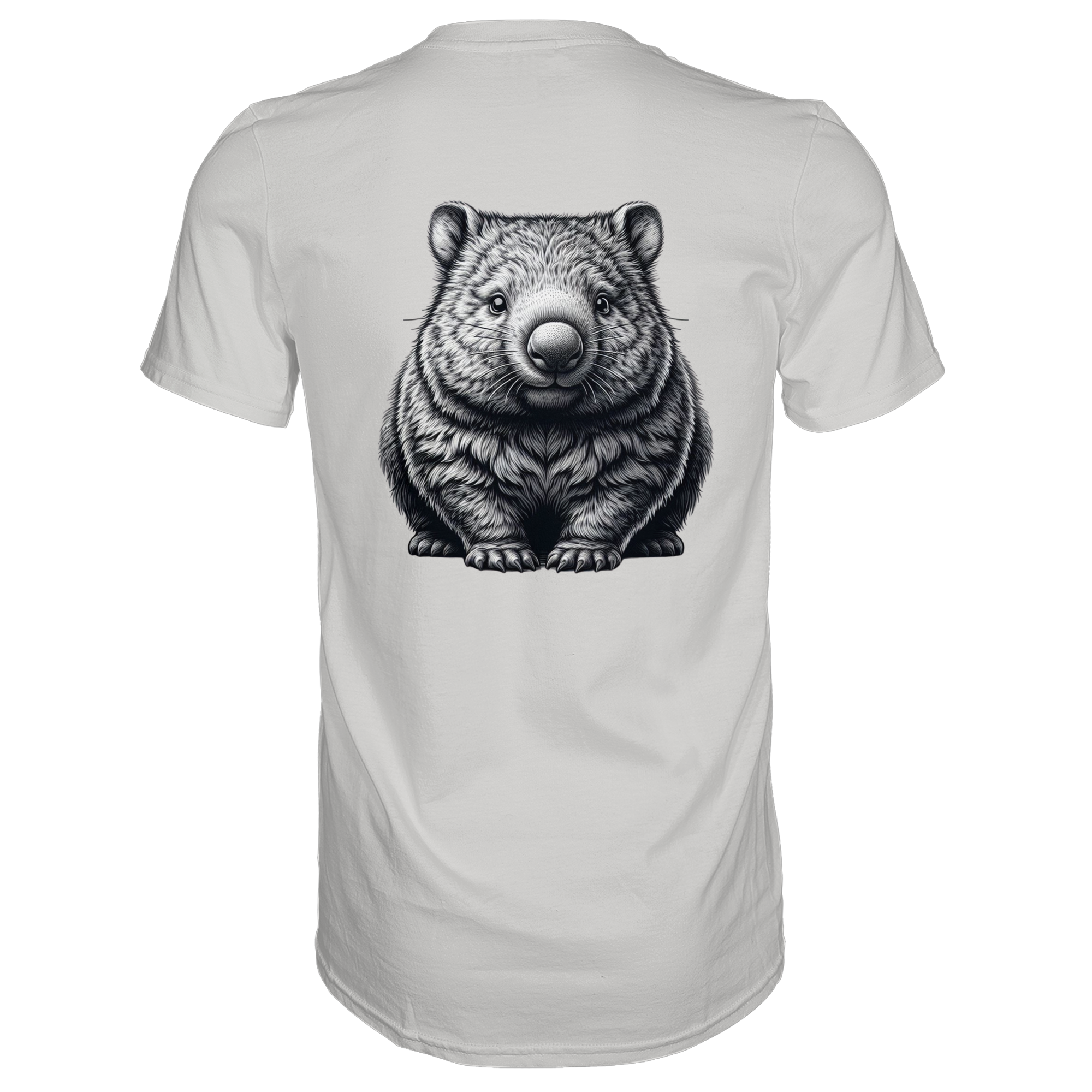 Wombat (S/W) Print - Premium Shirt