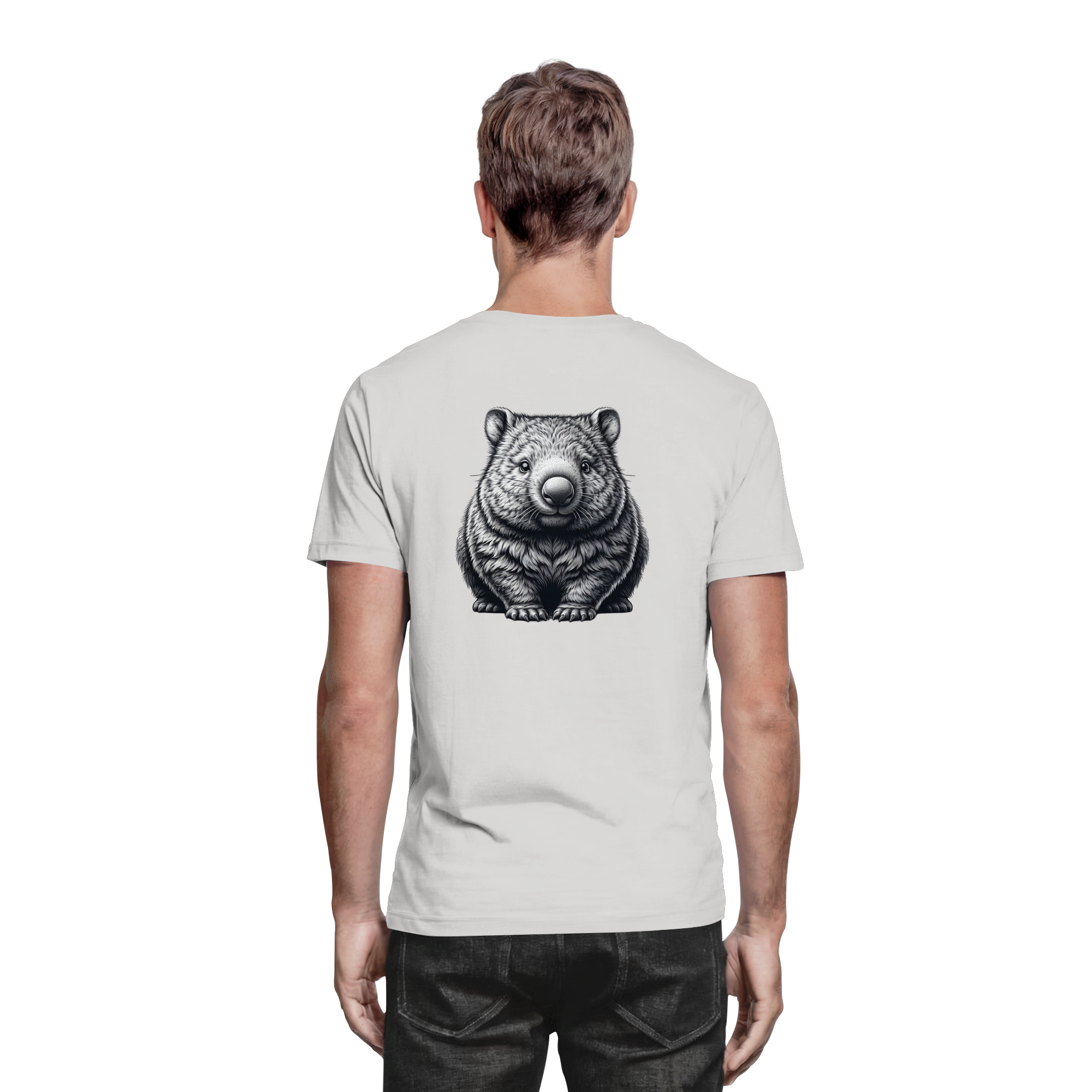 Wombat (S/W) Print - Premium Shirt