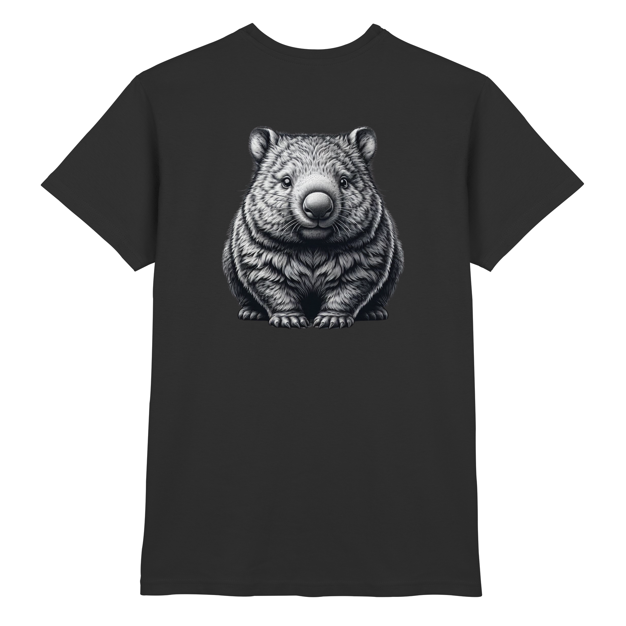 Wombat (S/W) Print - Premium Shirt