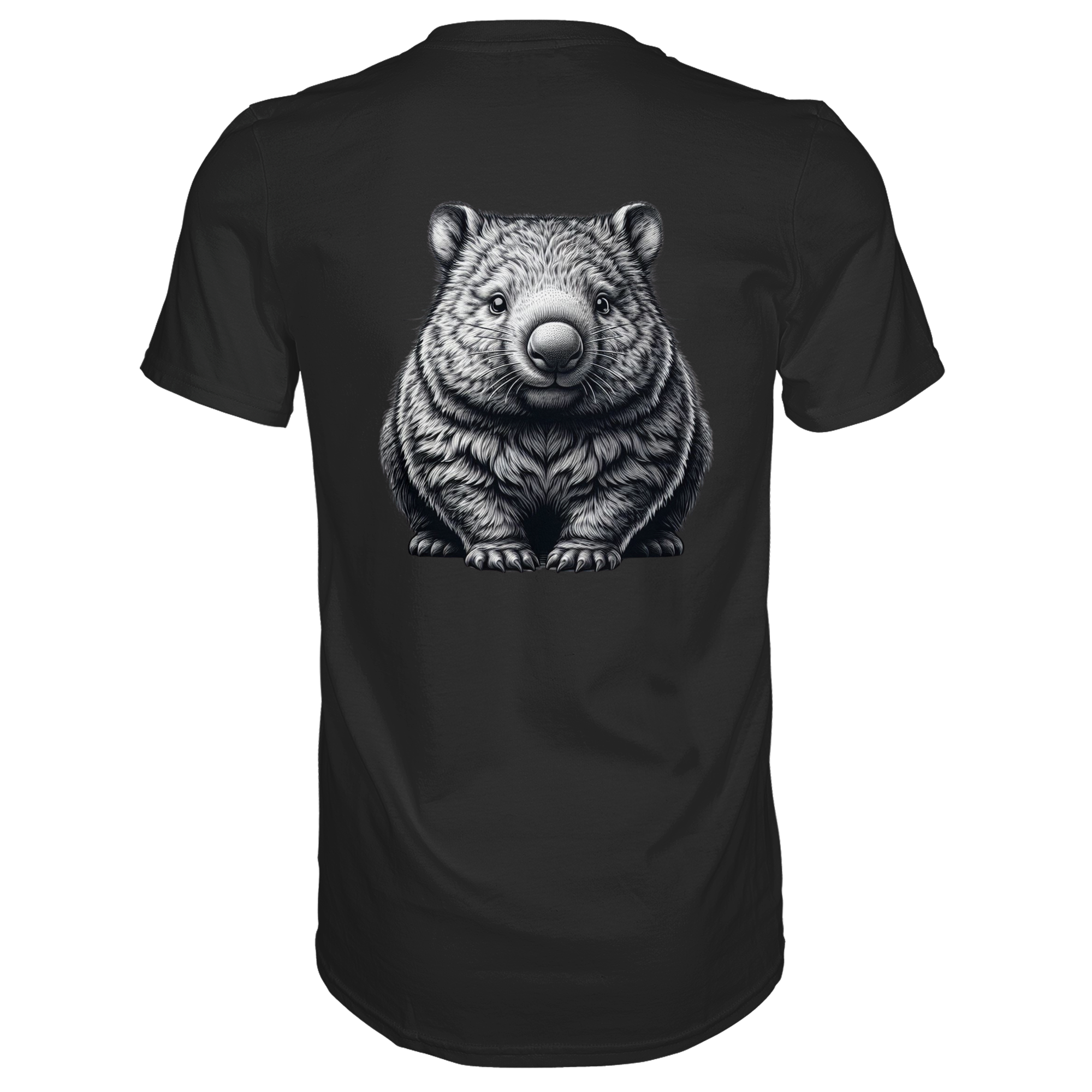 Wombat (S/W) Print - Premium Shirt