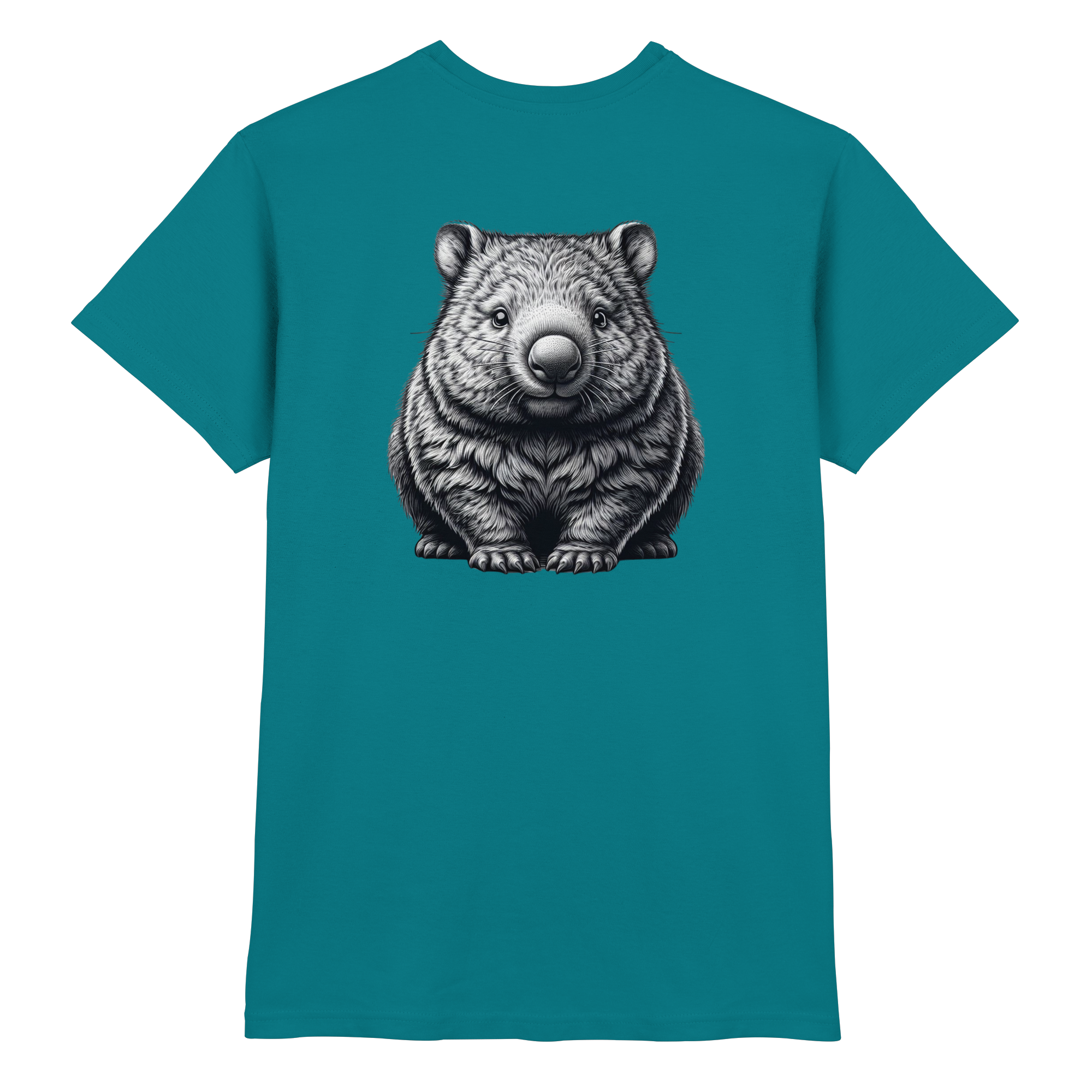 Wombat (S/W) Print - Premium Shirt