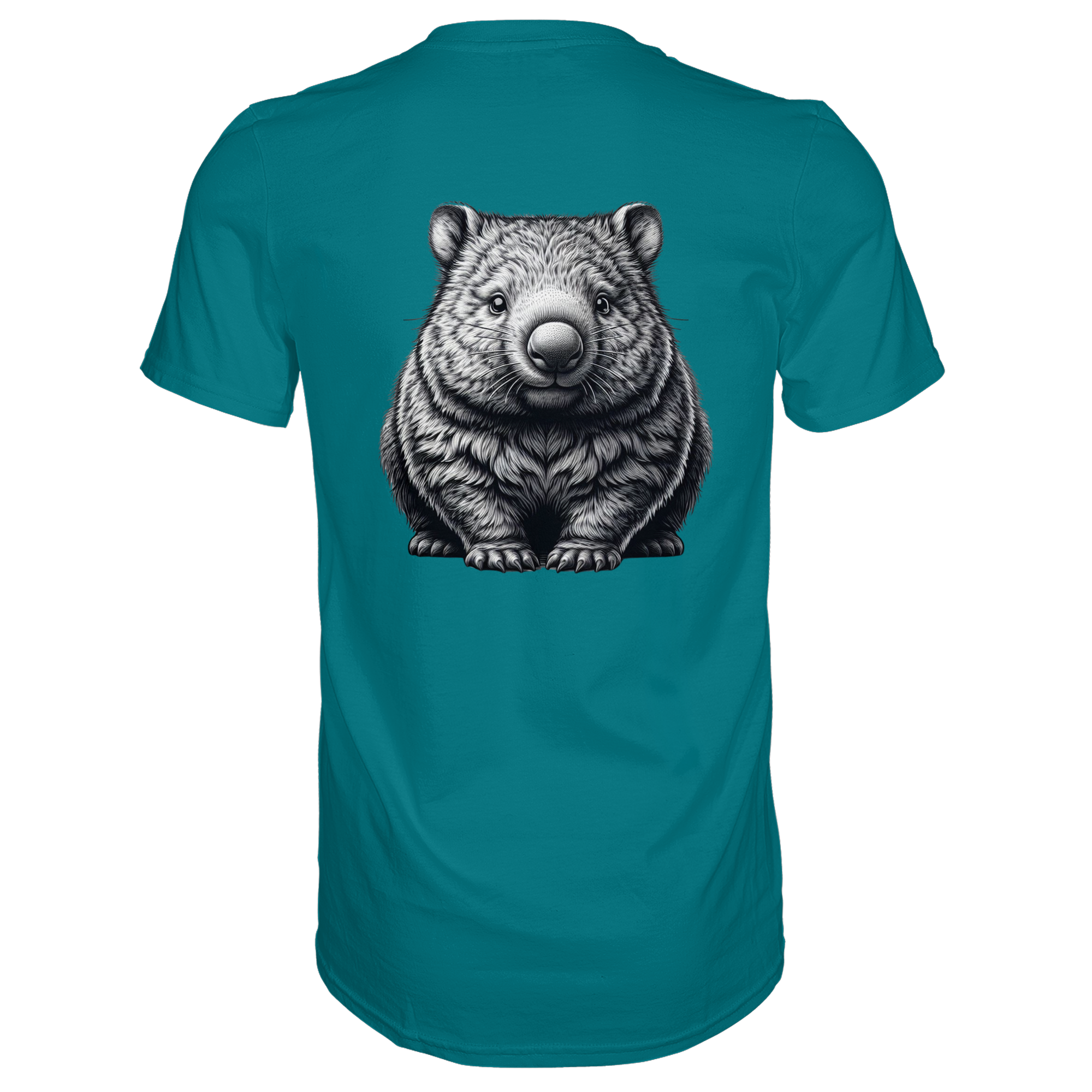 Wombat (S/W) Print - Premium Shirt