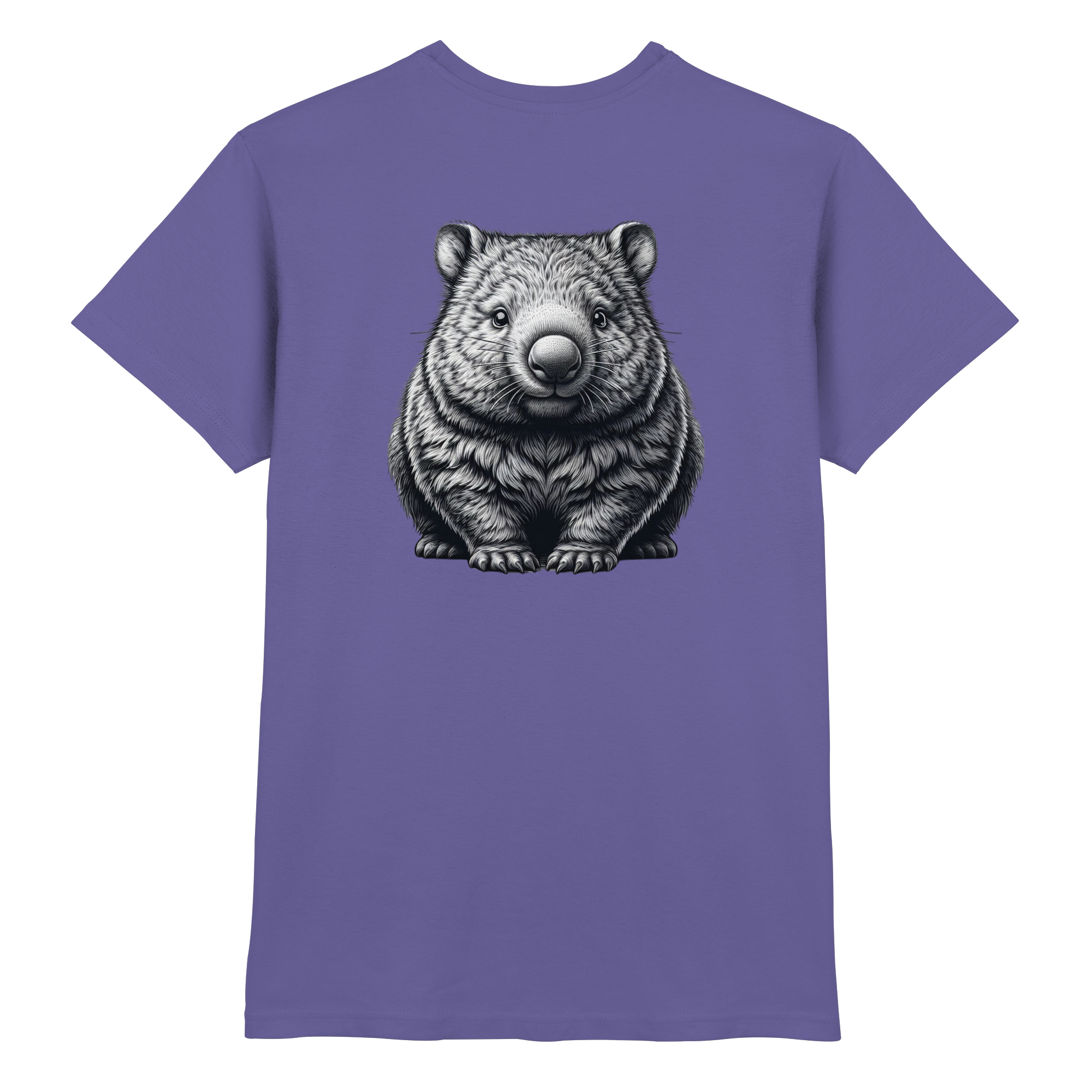 Wombat (S/W) Print - Premium Shirt