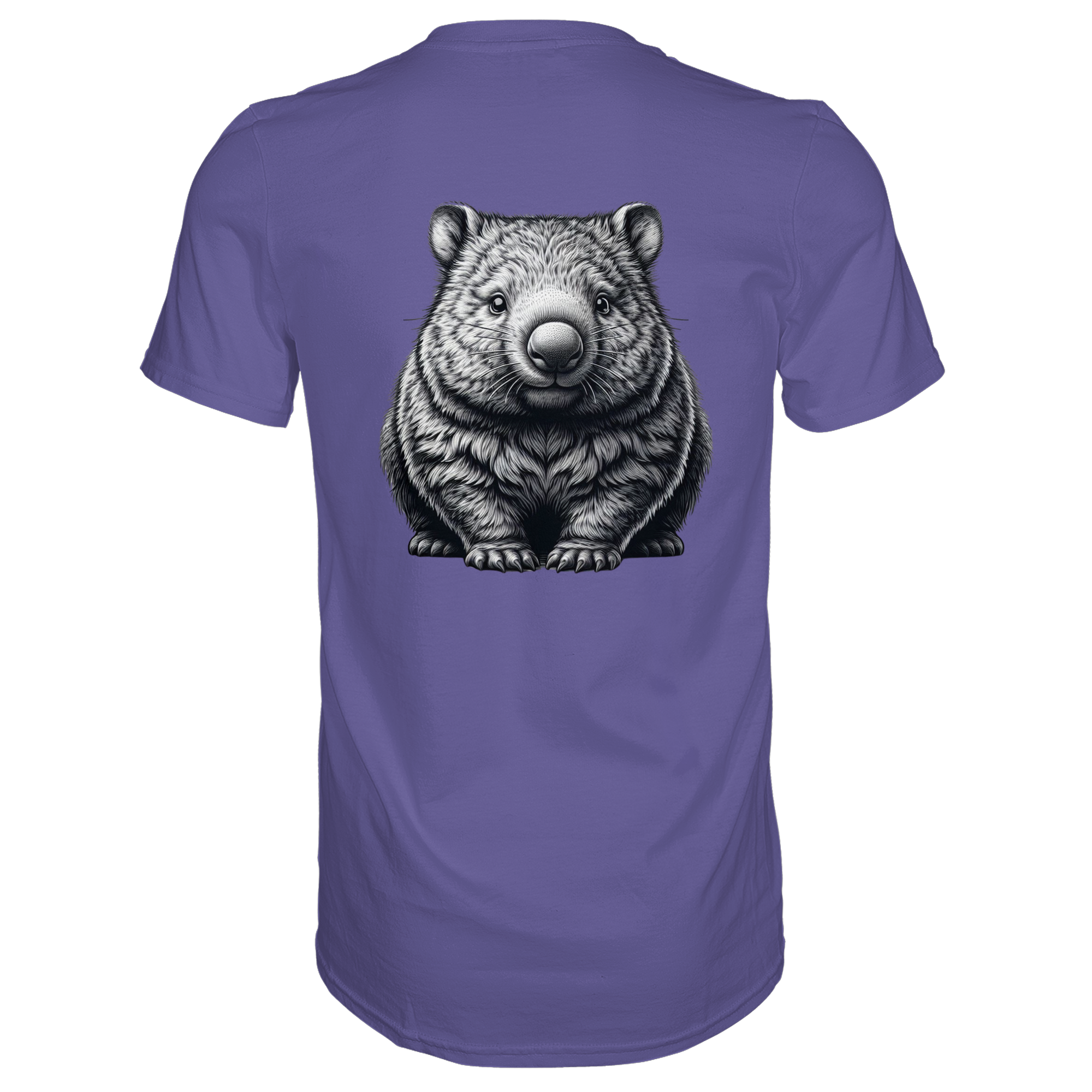 Wombat (S/W) Print - Premium Shirt