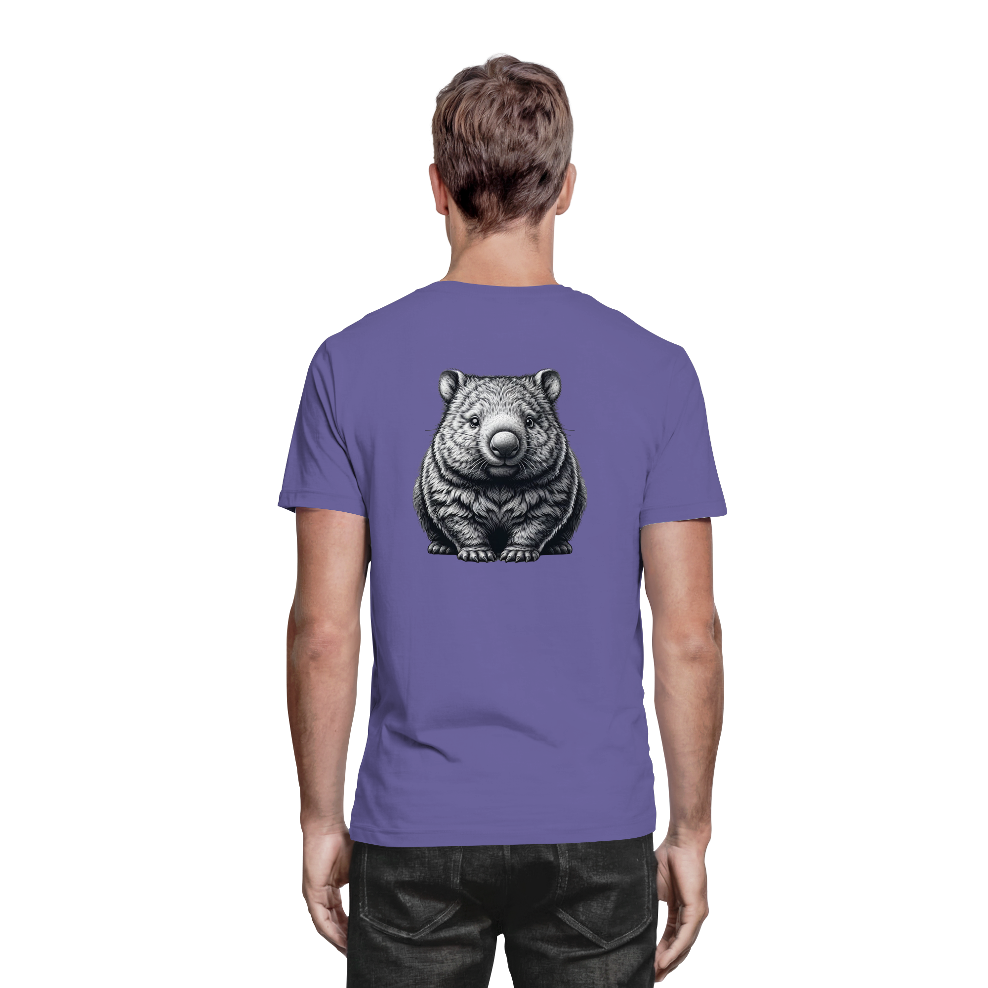 Wombat (S/W) Print - Premium Shirt