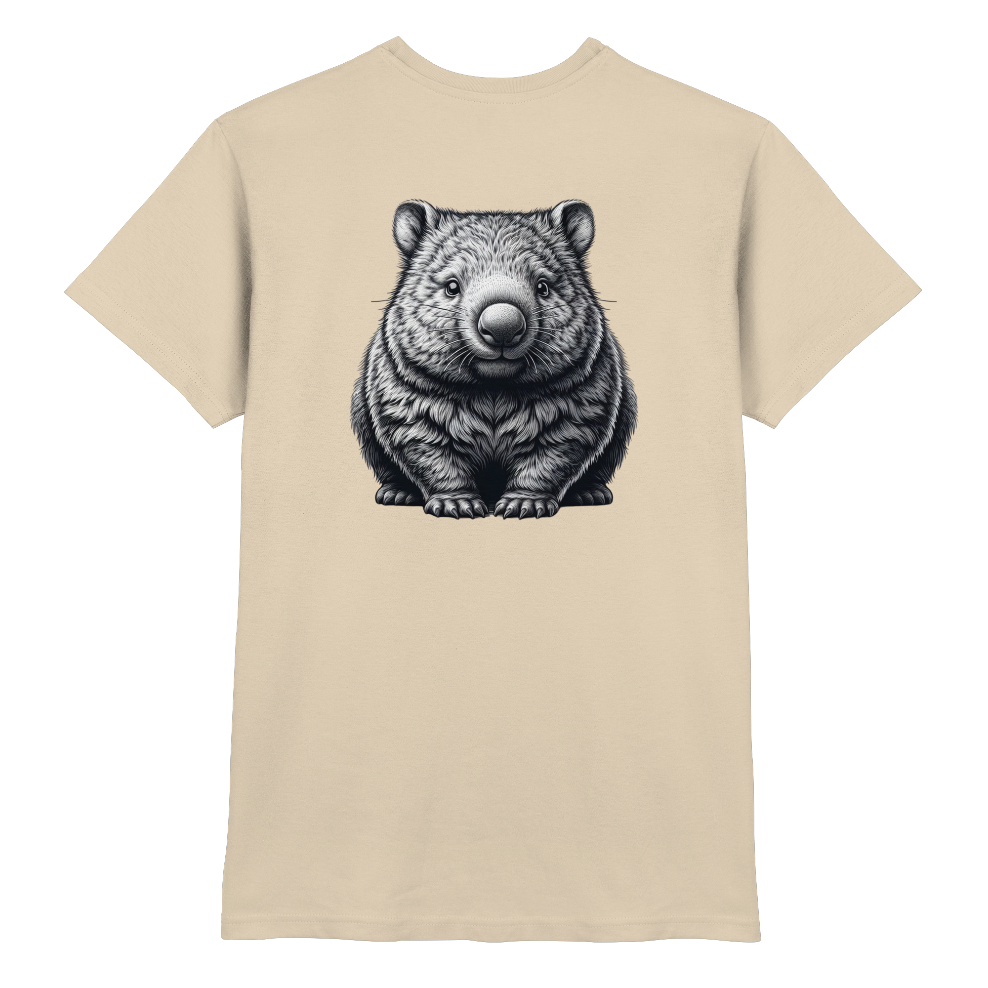 Wombat (S/W) Print - Premium Shirt