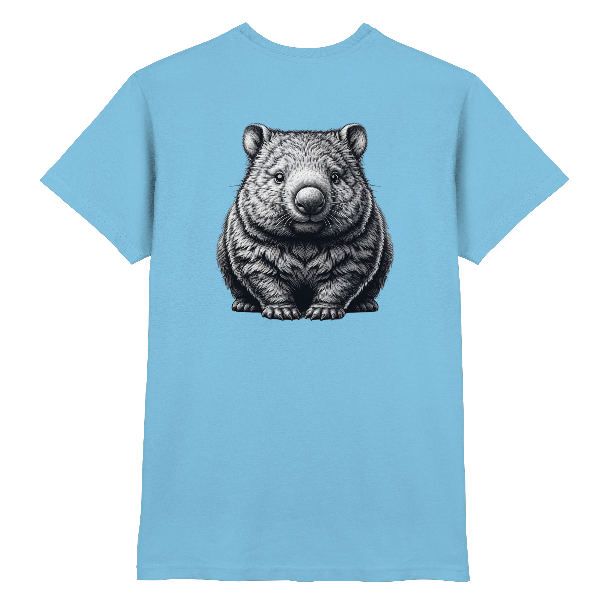 Wombat (S/W) Print - Premium Shirt