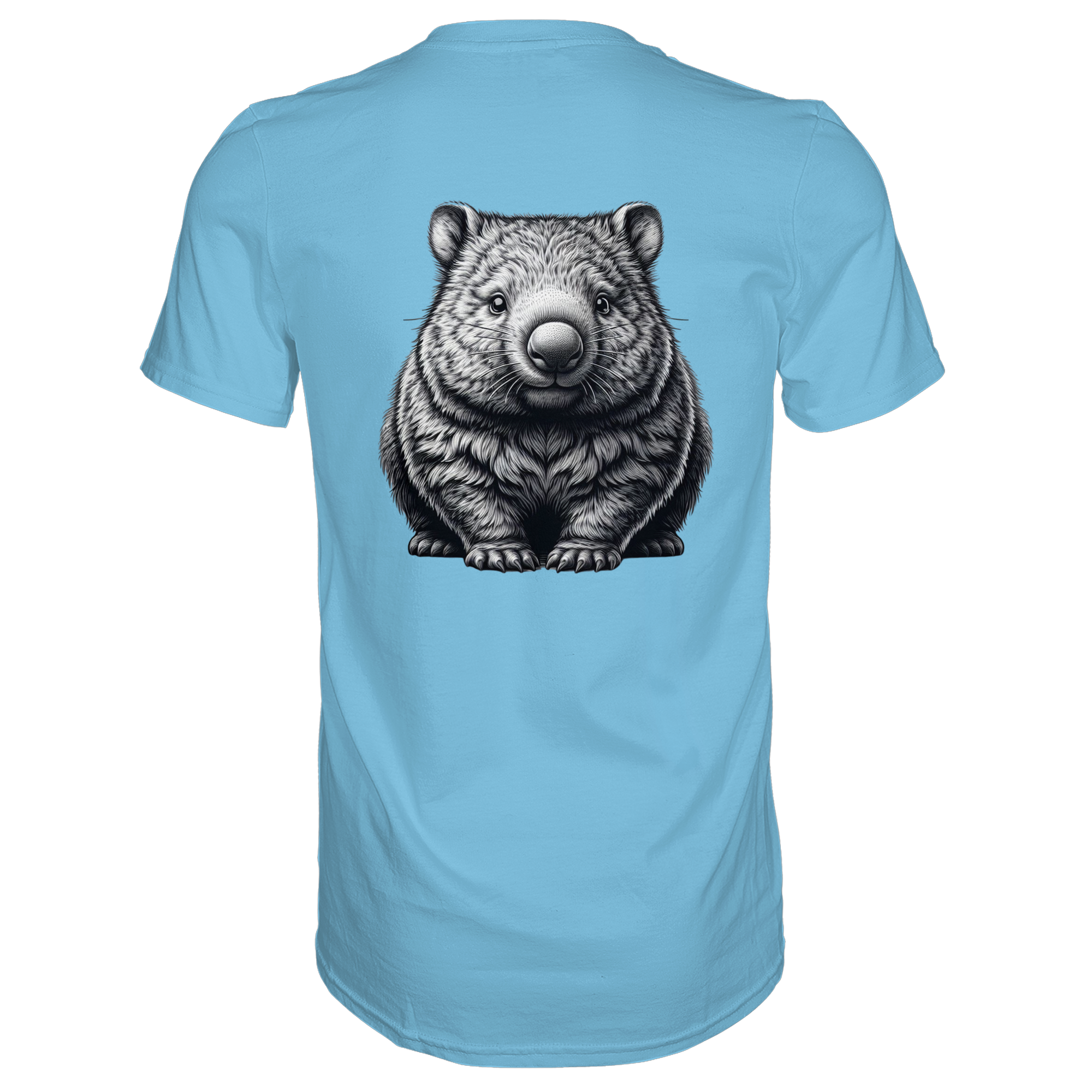 Wombat (S/W) Print - Premium Shirt