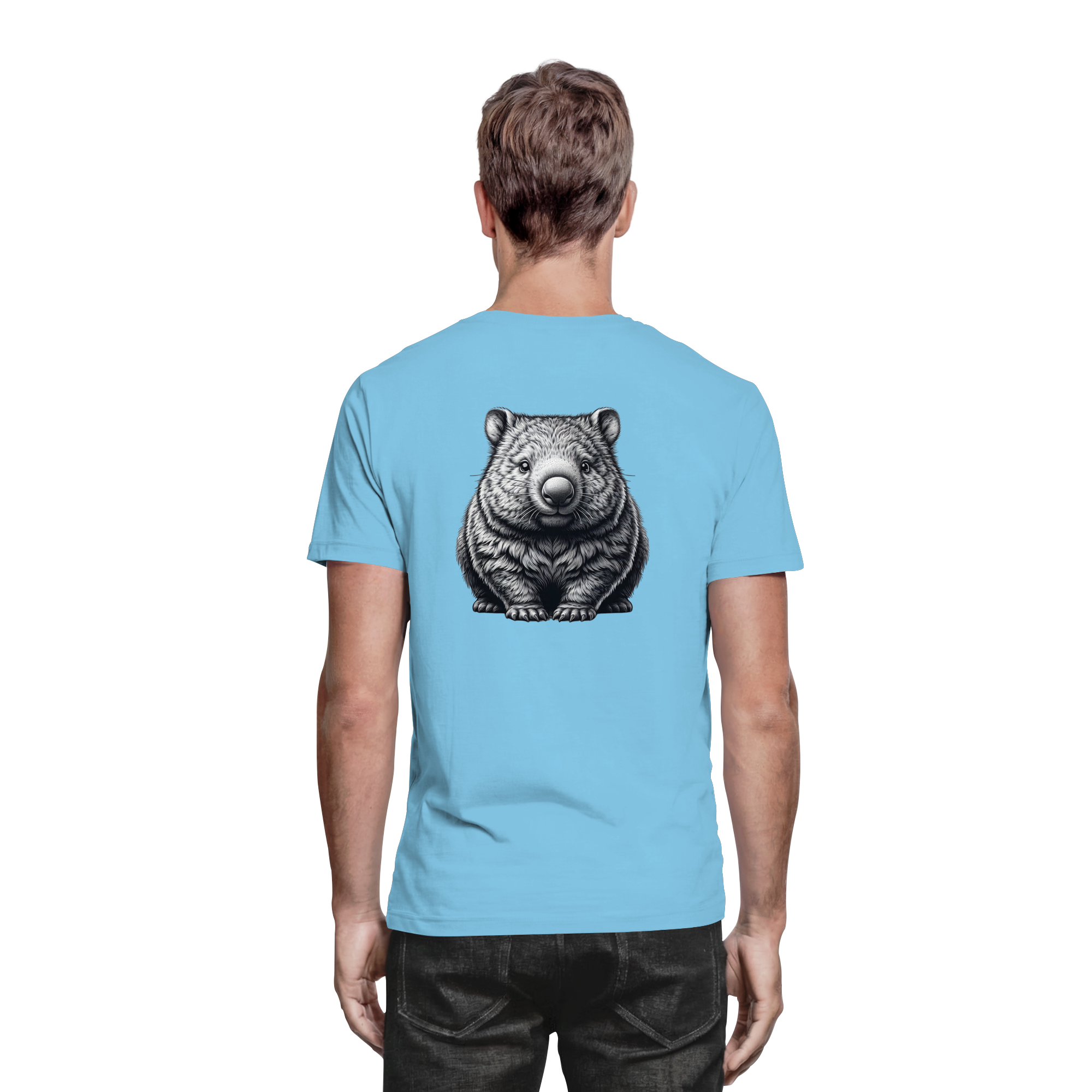 Wombat (S/W) Print - Premium Shirt
