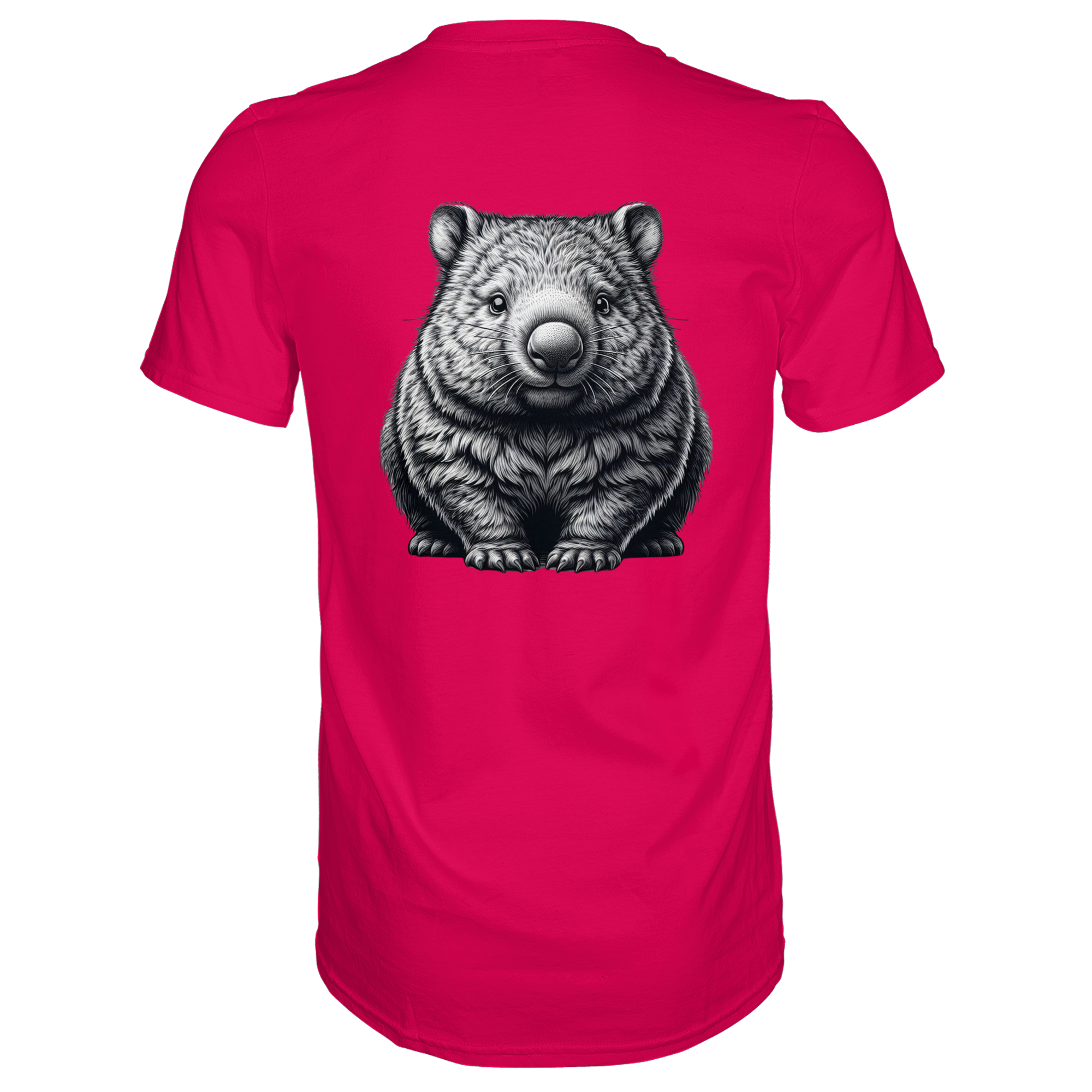 Wombat (S/W) Print - Premium Shirt