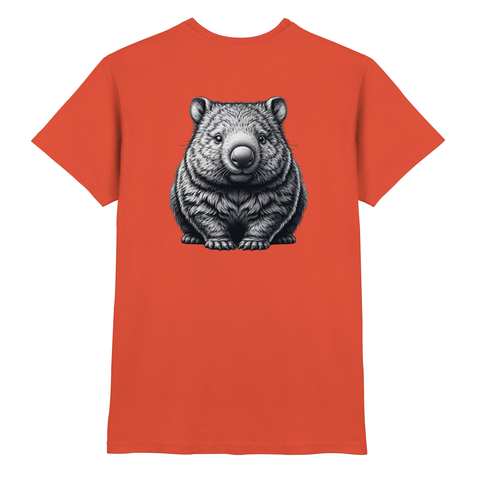 Wombat (S/W) Print - Premium Shirt