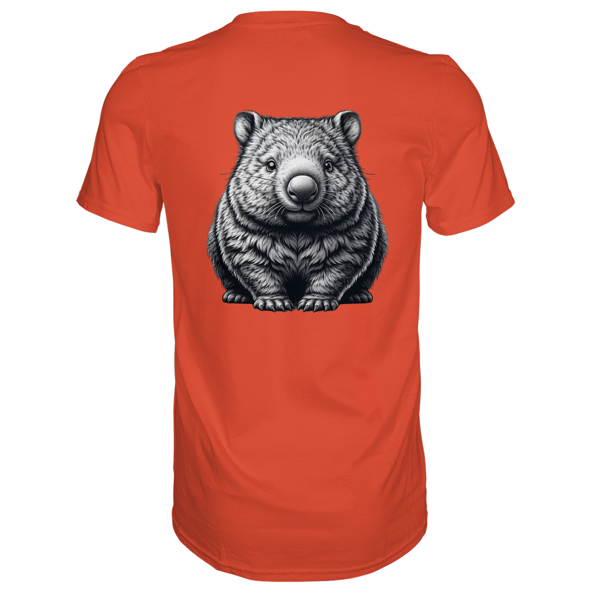 Wombat (S/W) Print - Premium Shirt