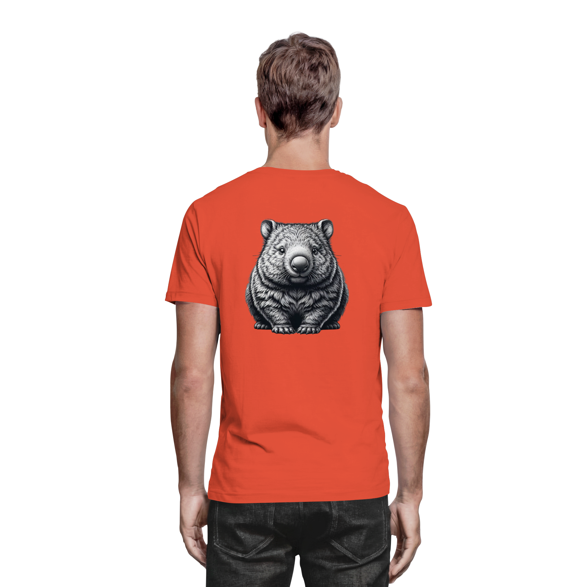Wombat (S/W) Print - Premium Shirt