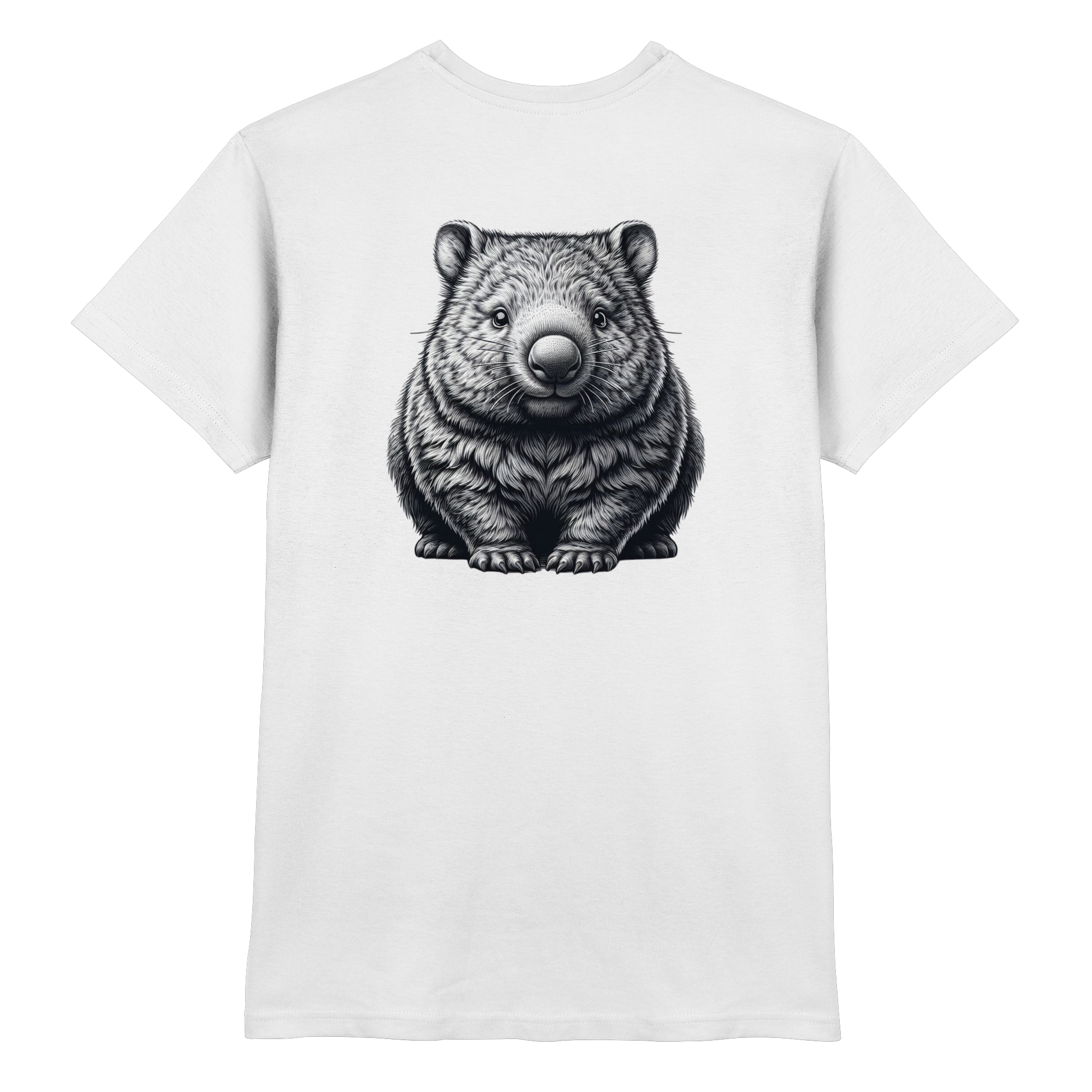 Wombat (S/W) Print - Premium Shirt