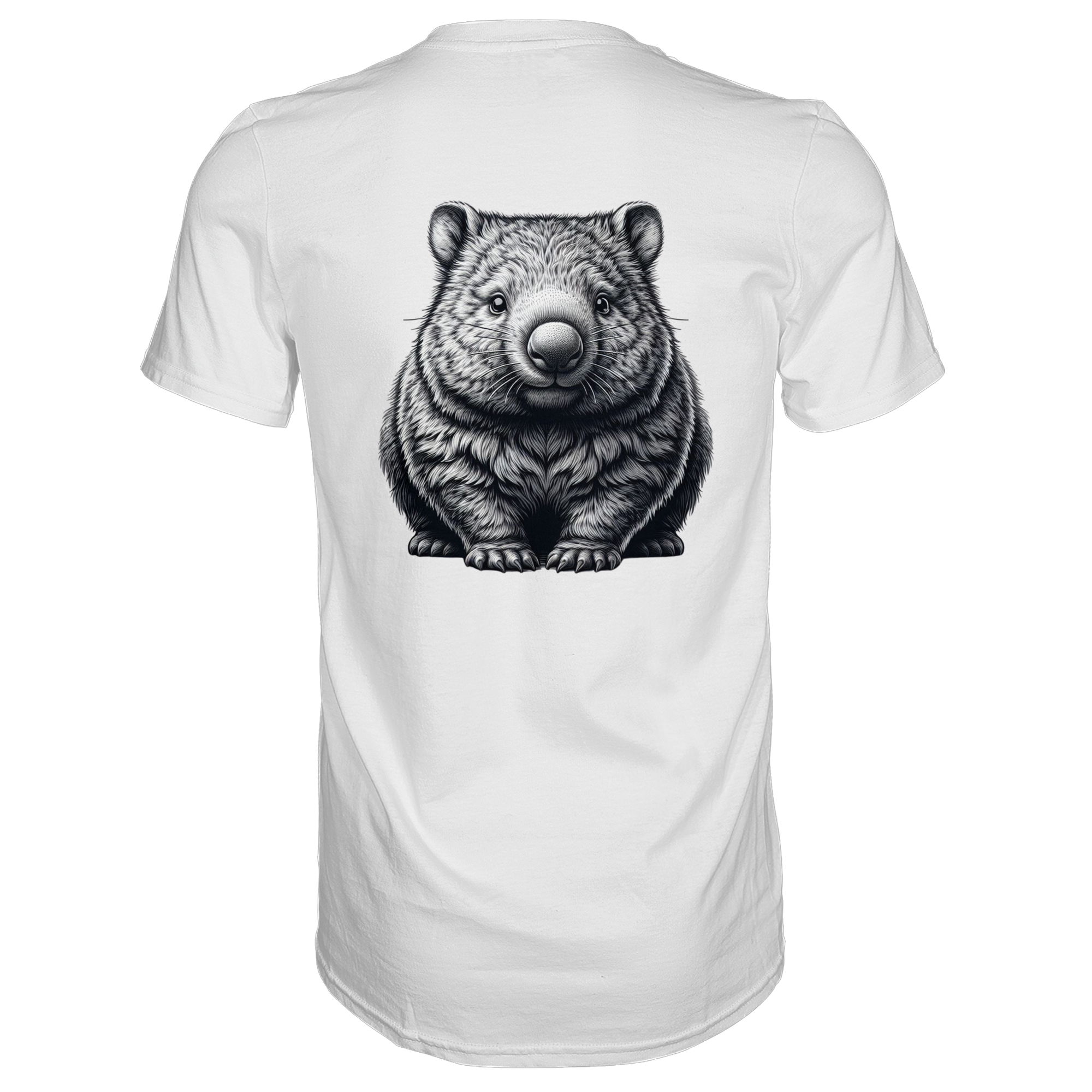 Wombat (S/W) Print - Premium Shirt