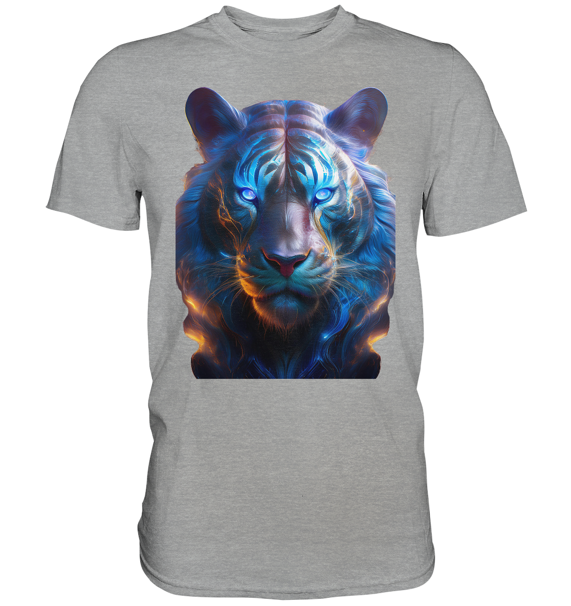 Print "Tiger im Neon-Stil" - Classic Shirt