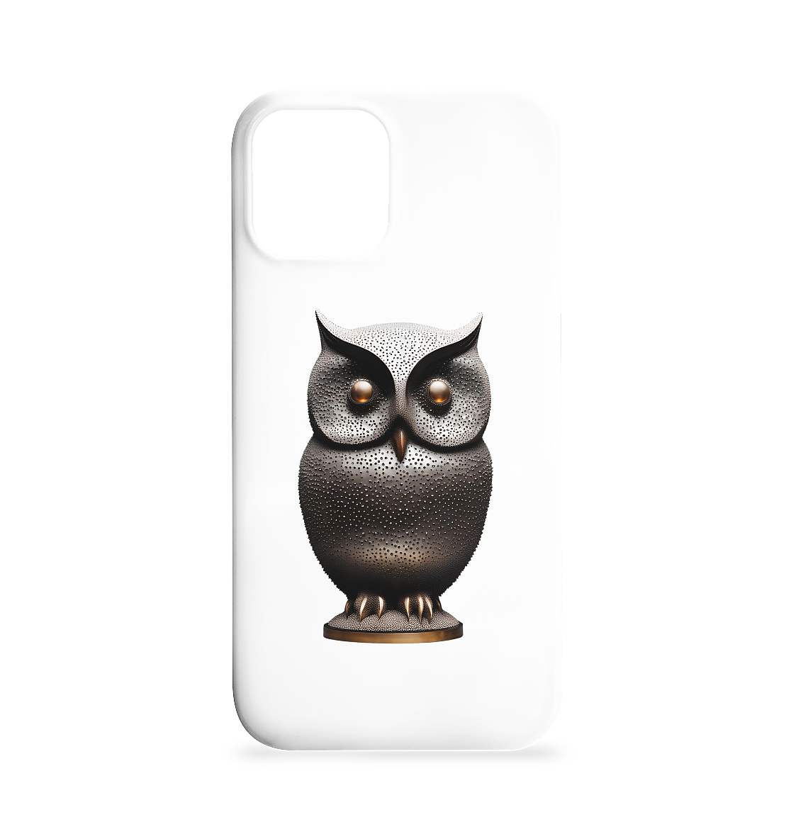 Print "Dunkle Eule" - iPhone 12 / 12 Pro Handyhülle