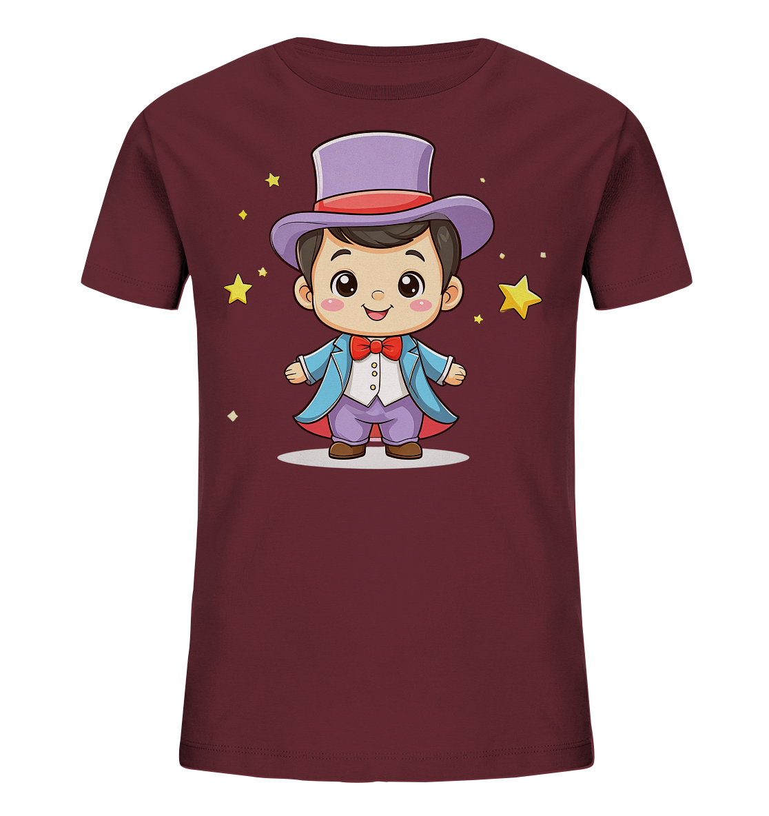 Zauberer mit Hut - Kids Organic Shirt
