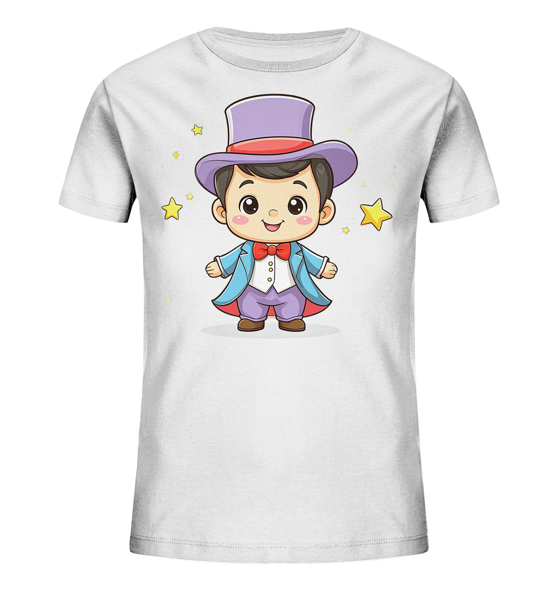 Zauberer mit Hut - Kids Organic Shirt