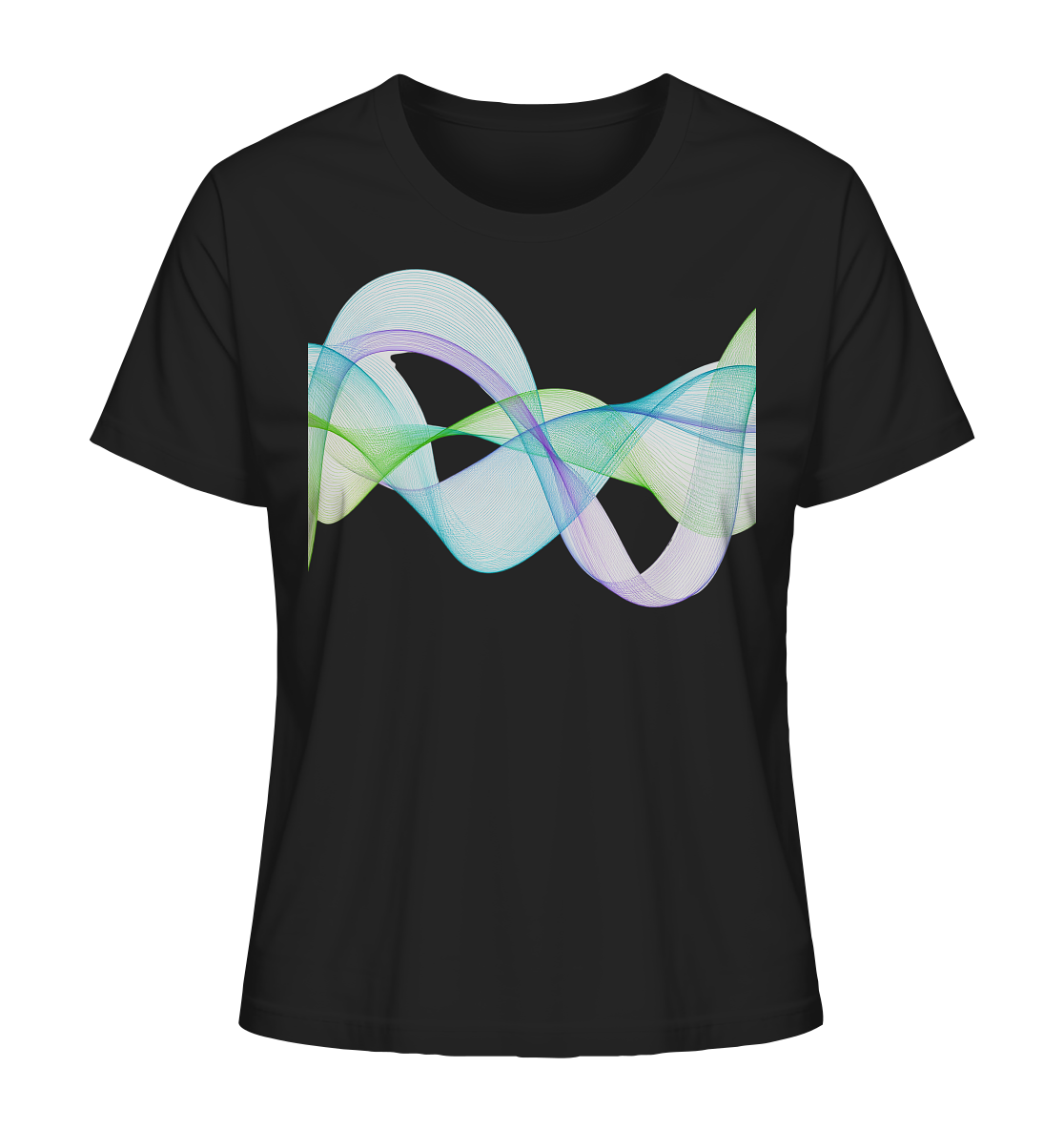 Cool waves - Ladies Organic Shirt