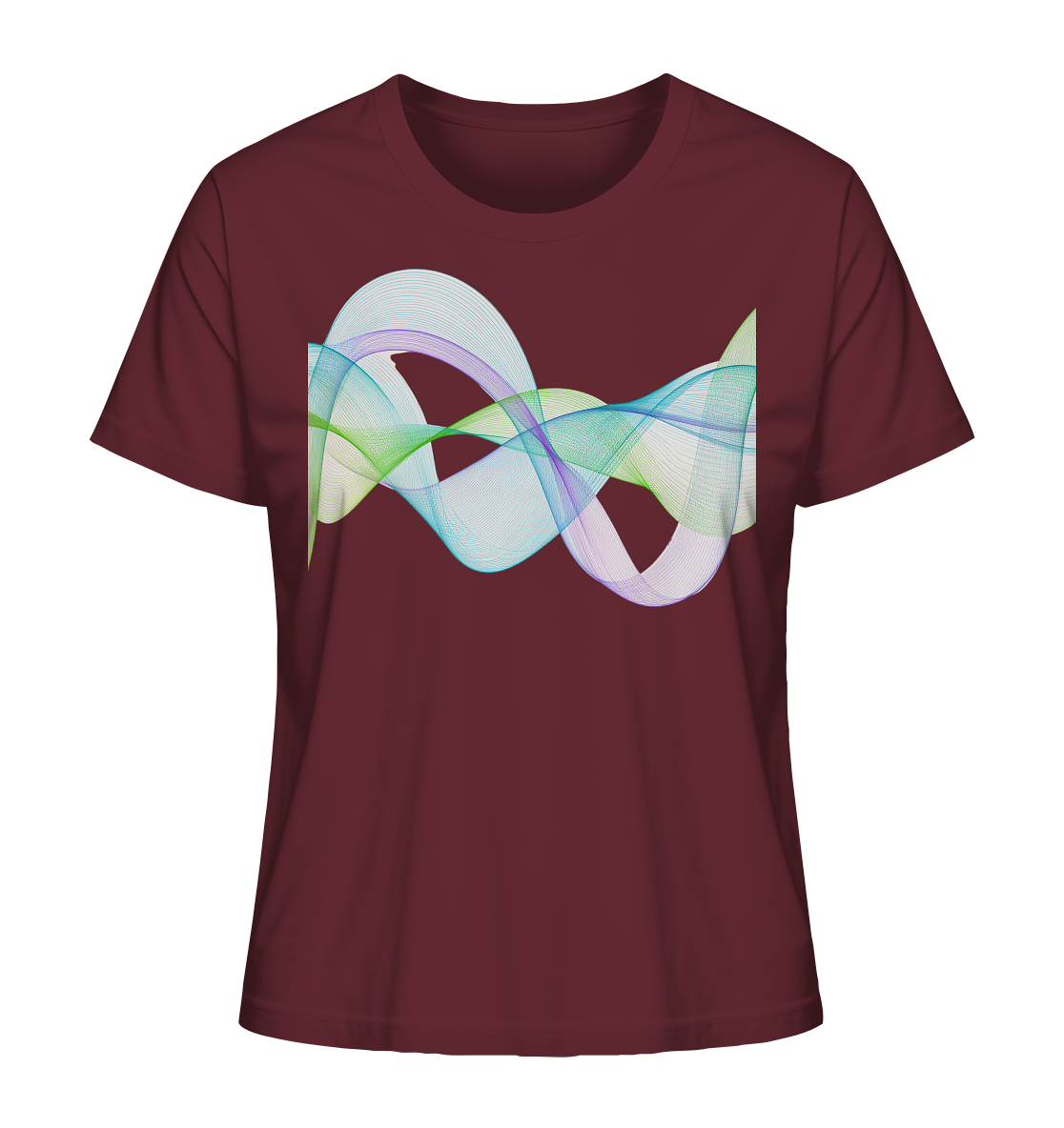 Cool waves - Ladies Organic Shirt