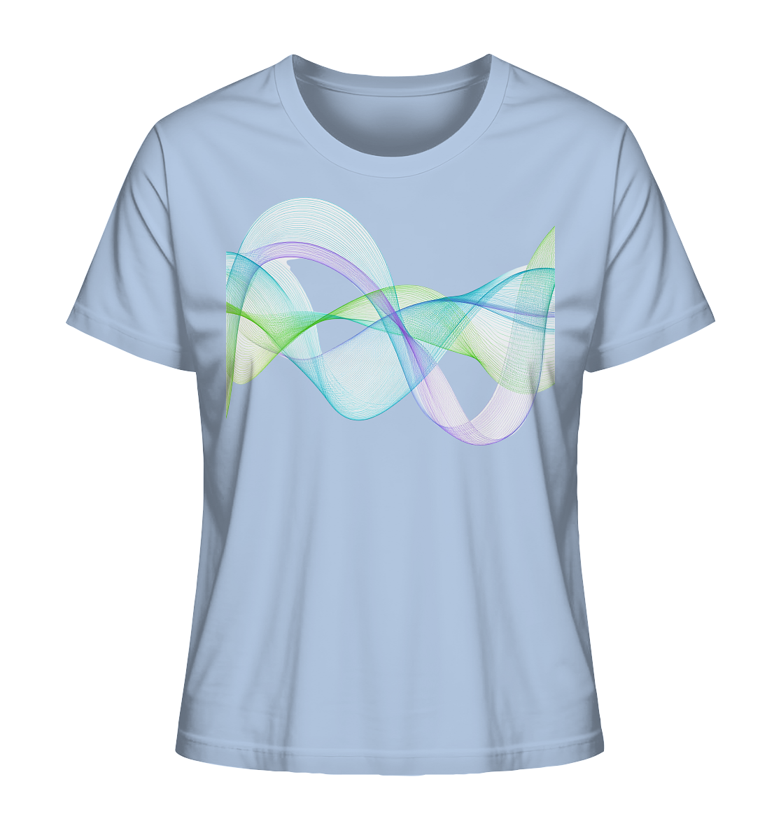 Cool waves - Ladies Organic Shirt