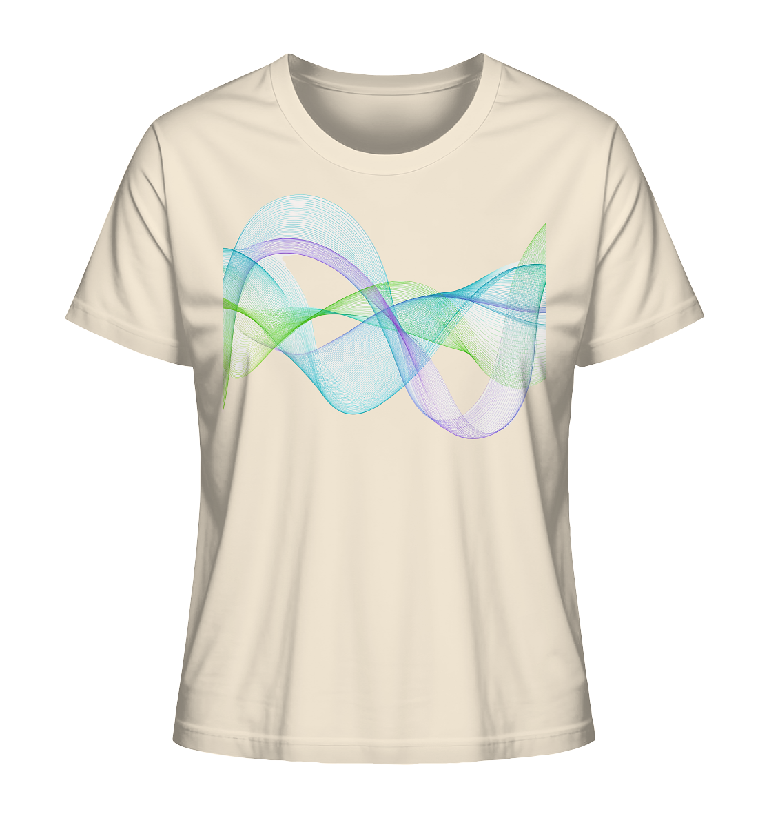 Cool waves - Ladies Organic Shirt