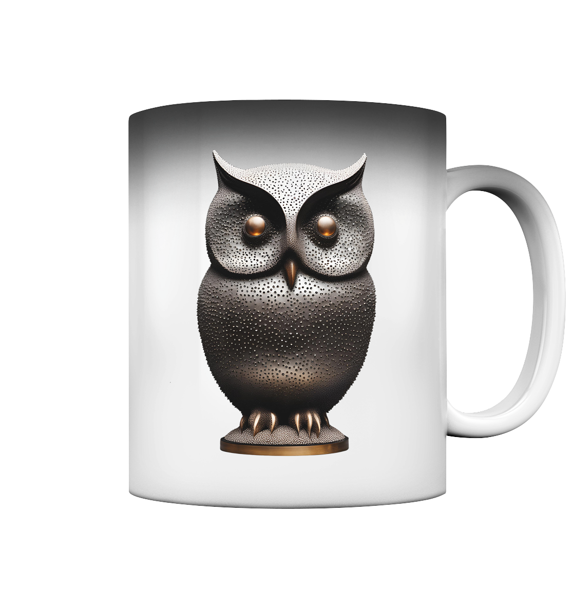 Print "Dunkle Eule" - Magic Mug