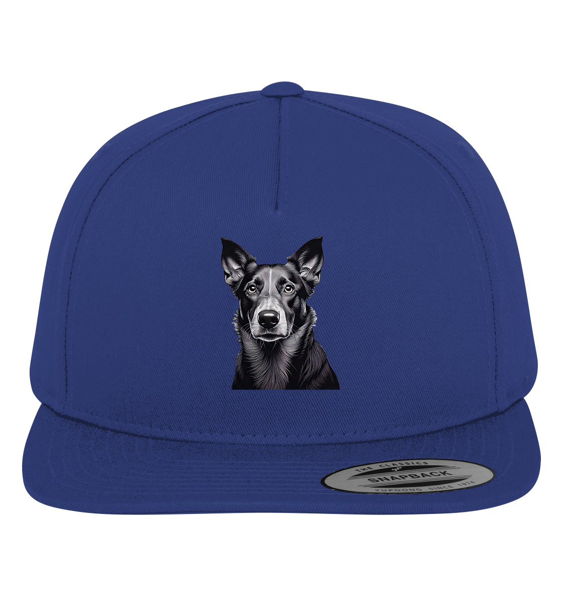 Der Hund - dein treuer Freund (s/w) - Premium Snapback