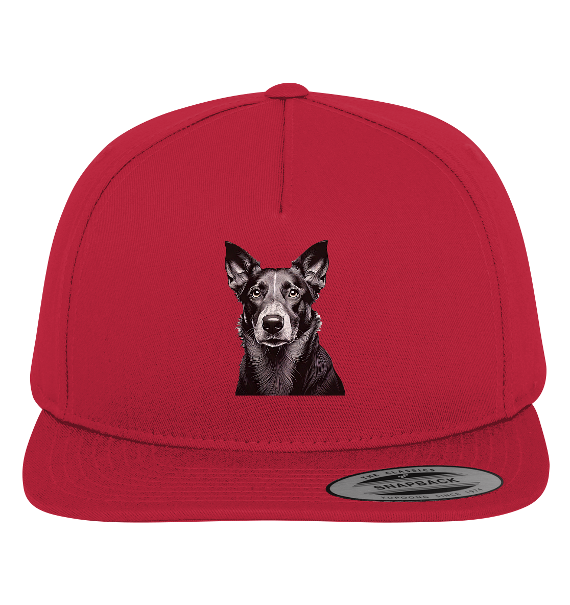Der Hund - dein treuer Freund (s/w) - Premium Snapback