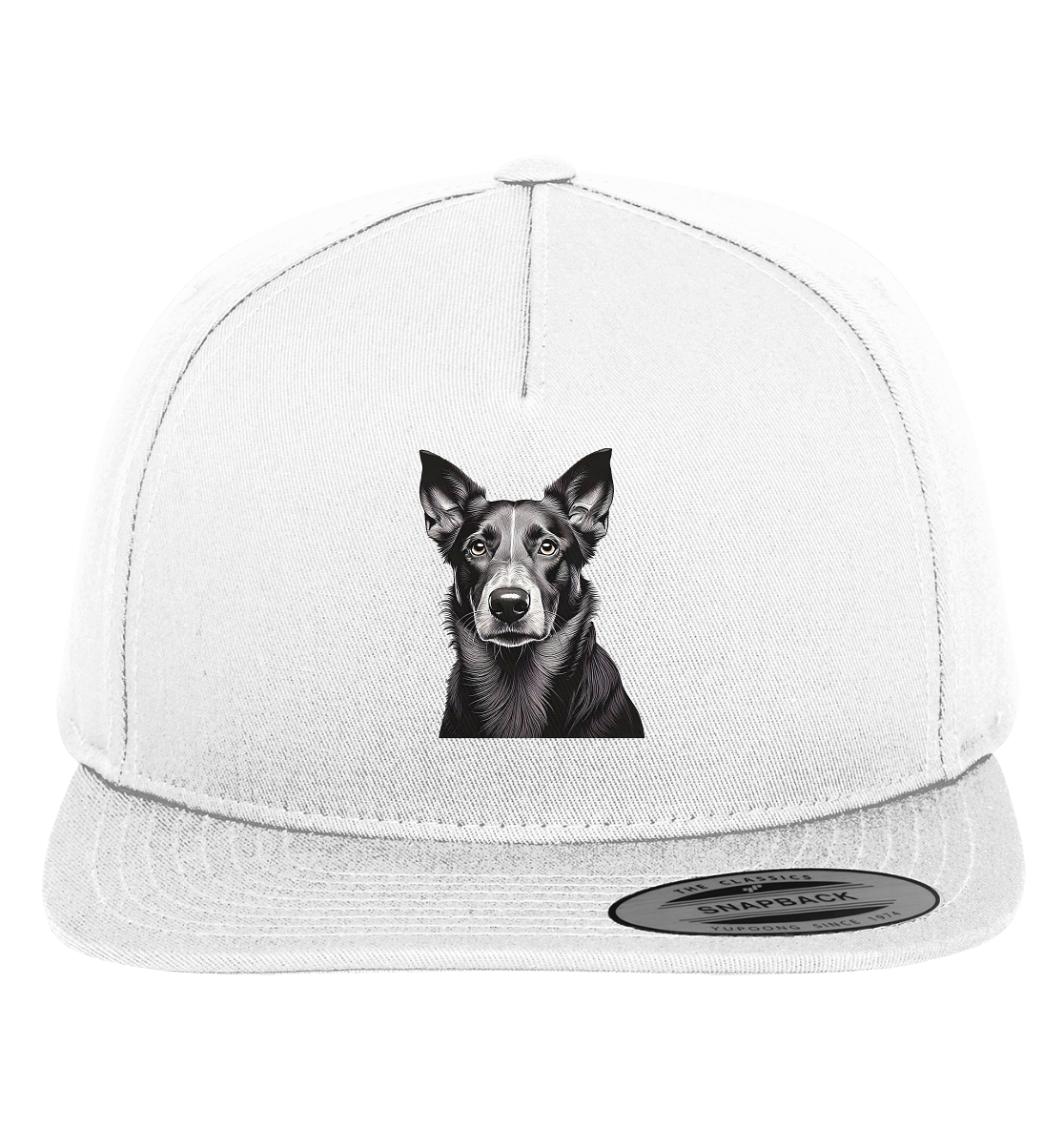 Der Hund - dein treuer Freund (s/w) - Premium Snapback