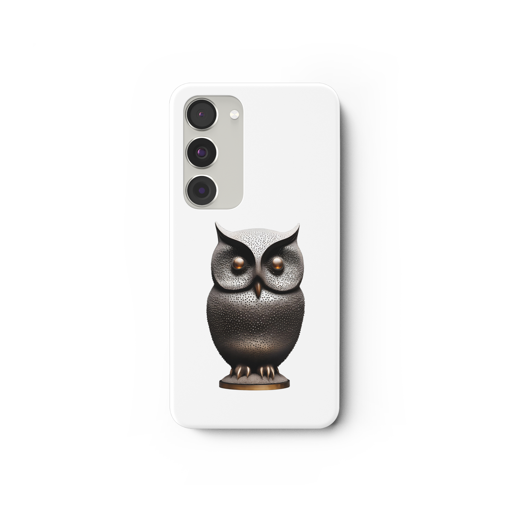 Print "Dunkle Eule" - Samsung Galaxy S23 Handyhülle