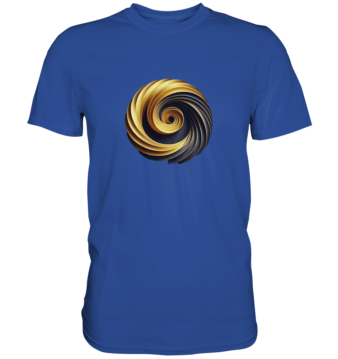 Print "3-D Spirale" - Essential Premium T-Shirt