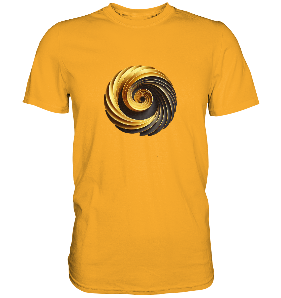 Print "3-D Spirale" - Essential Premium T-Shirt